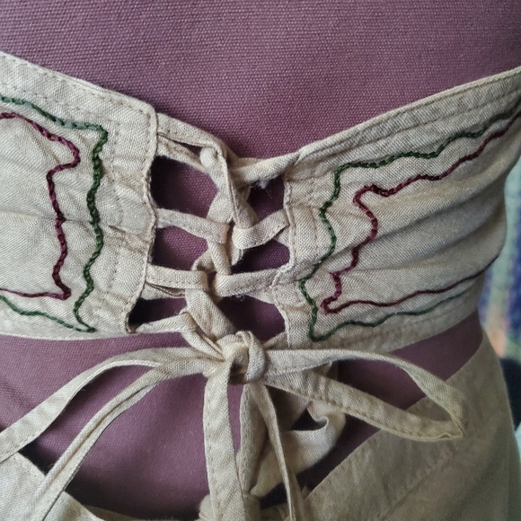 Indian style two-piece wrap pants set - Picture 3 of 8